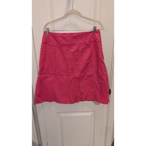 Cato A‎ line Pink Linen Blend Skirt Size 10